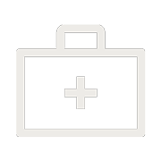First Aid Kit Icon Grey 